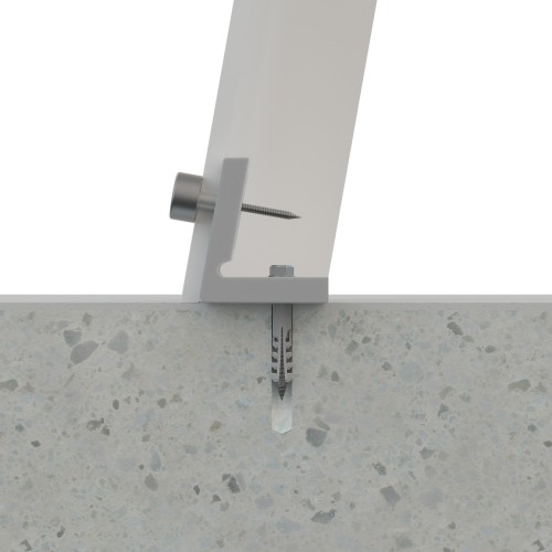 SA-WHM [CP] Soportes de fijación para sanitarios. Fijación WC horizontal multiposición. 2 PCS x KIT