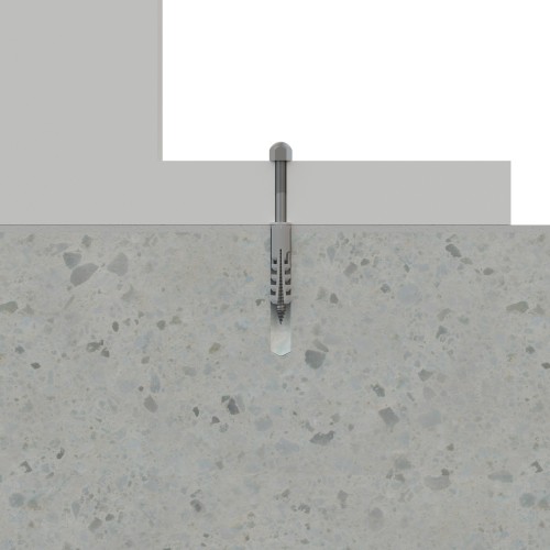SA-WZ [CP] Soportes de fijación para sanitarios. Fijación WC y bidé, zincado. 2 PCS x KIT