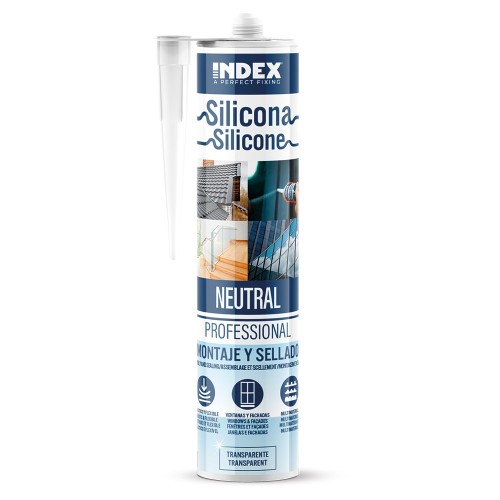 SI-PR [CP] Siliconas. Silicona Neutra Profesional para materiales lisos y porosos