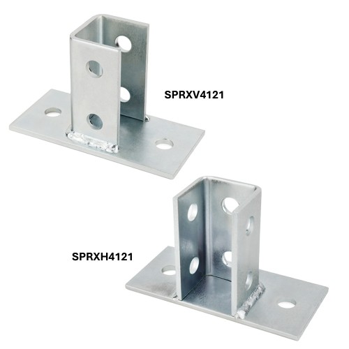 Soporte rectangular para perfiles Indextrut SP-RX [CP]