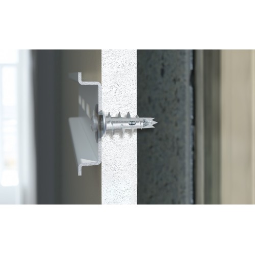 TAPLA ME [BL] Taco para placas de yeso laminado. Taco de Zamak con tornillo DIN 7981  4,2 x 32