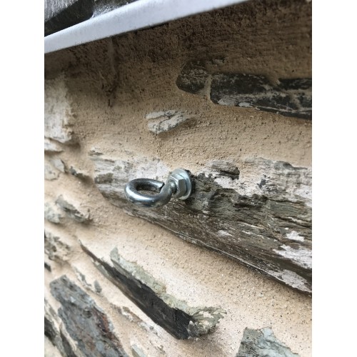 ZA-AR [CP] Anclaje de zamak para cargas medias-altas en materiales macizos o huecos. Argolla