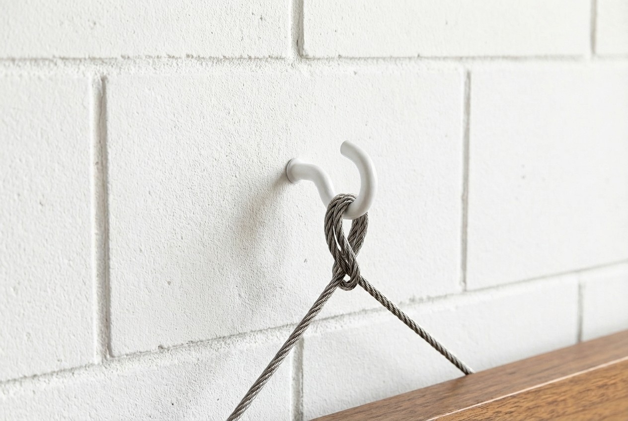 AL-HA B [CP] Hembrillas. Hembrilla abierta roscada lacada blanca