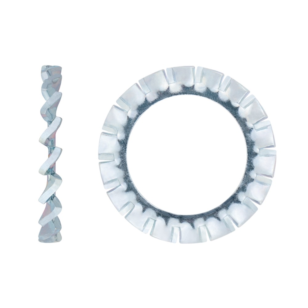 DIN-6798 A [CP] Arandela dentada exterior. Zincado