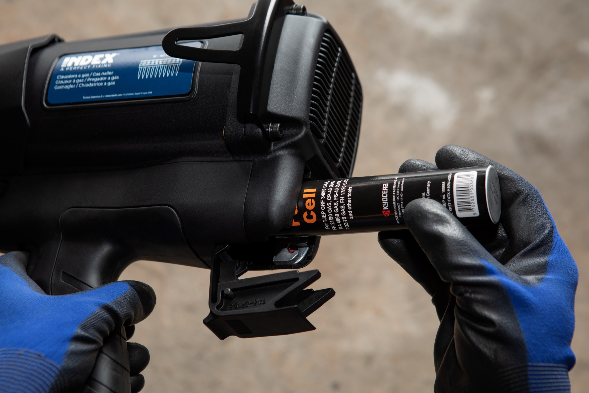 FG-GAS [CP] Accesorios para pistola de gas. Cartucho de gas