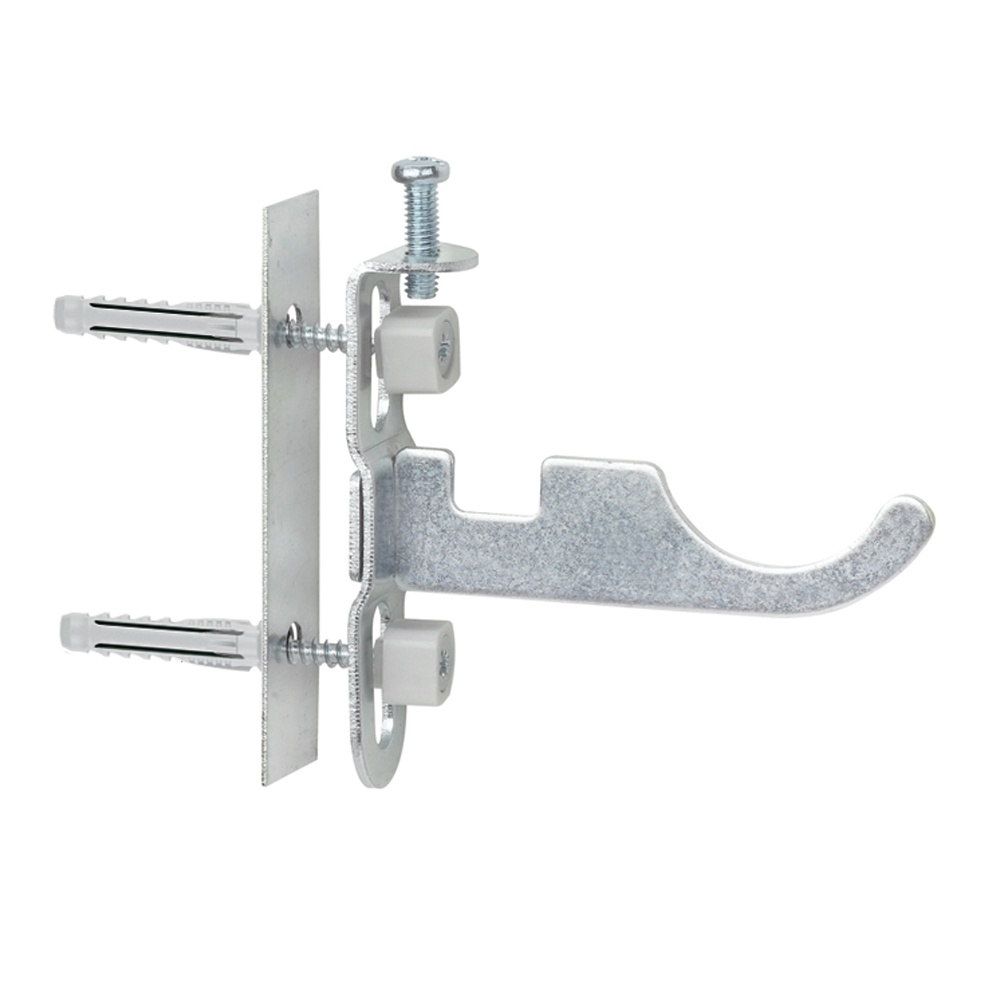 RA-FRE [CP] Soportes para radiadores de aluminio. Soporte ferroli recto. 2 PCS x KIT