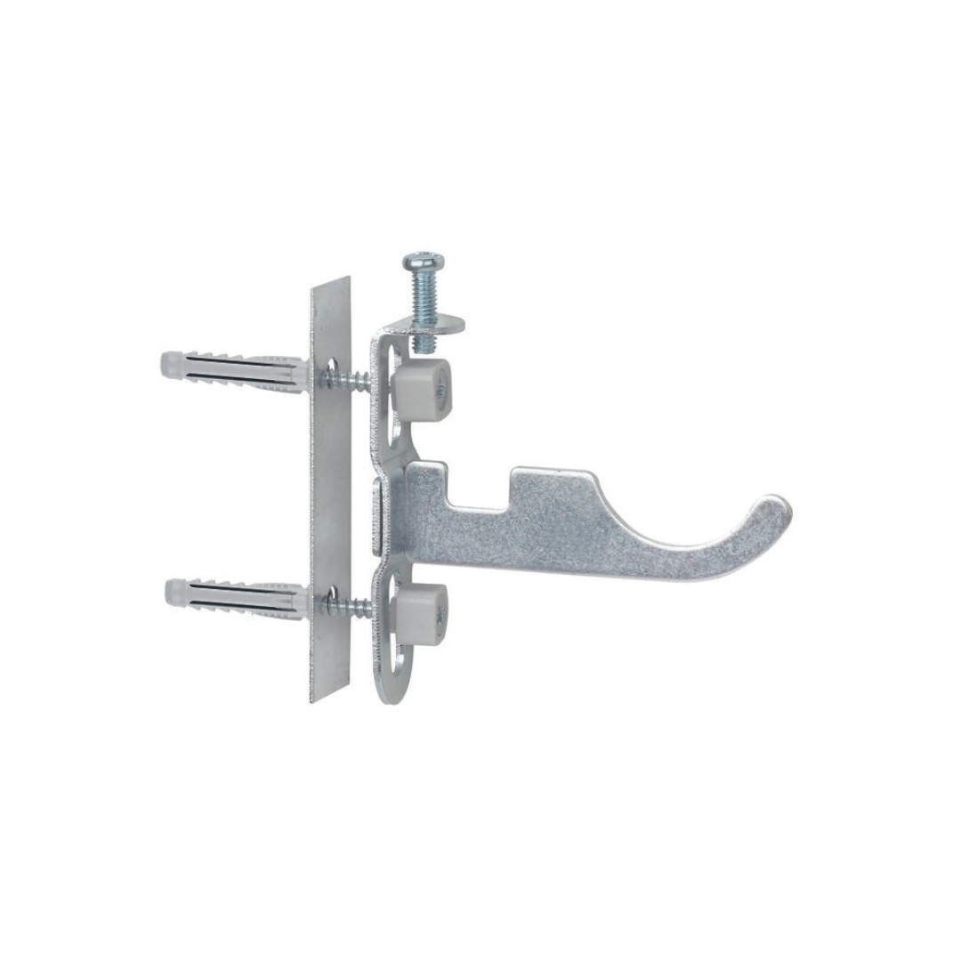 RA-FRE [CP] Soportes para radiadores de aluminio. Soporte ferroli recto. 2 PCS x KIT