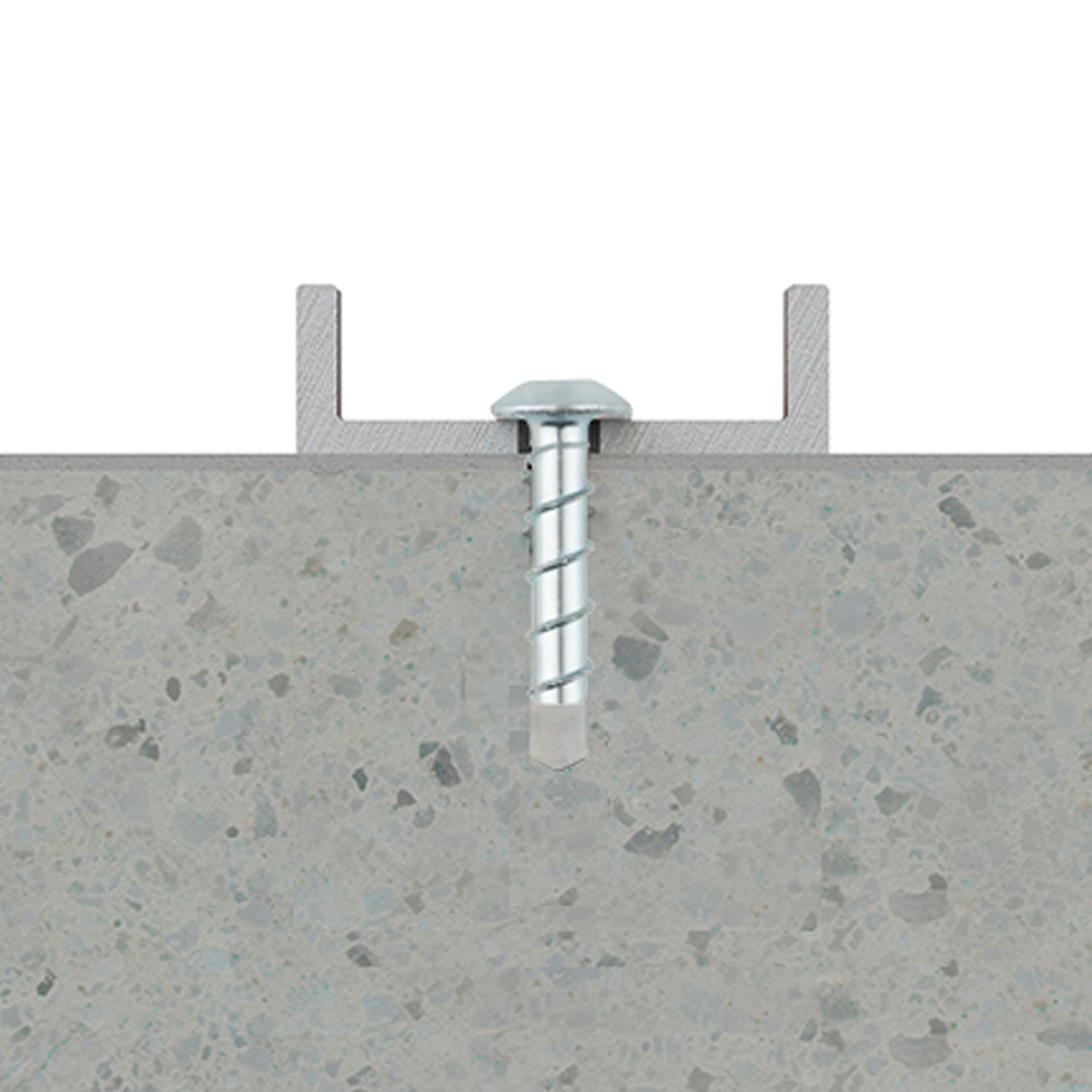 SFT [CP] Anclaje de fijación directa en hormigón con recubrimiento zincado. Versión corta. Homologado ETE Opt.1. Cabeza Truss