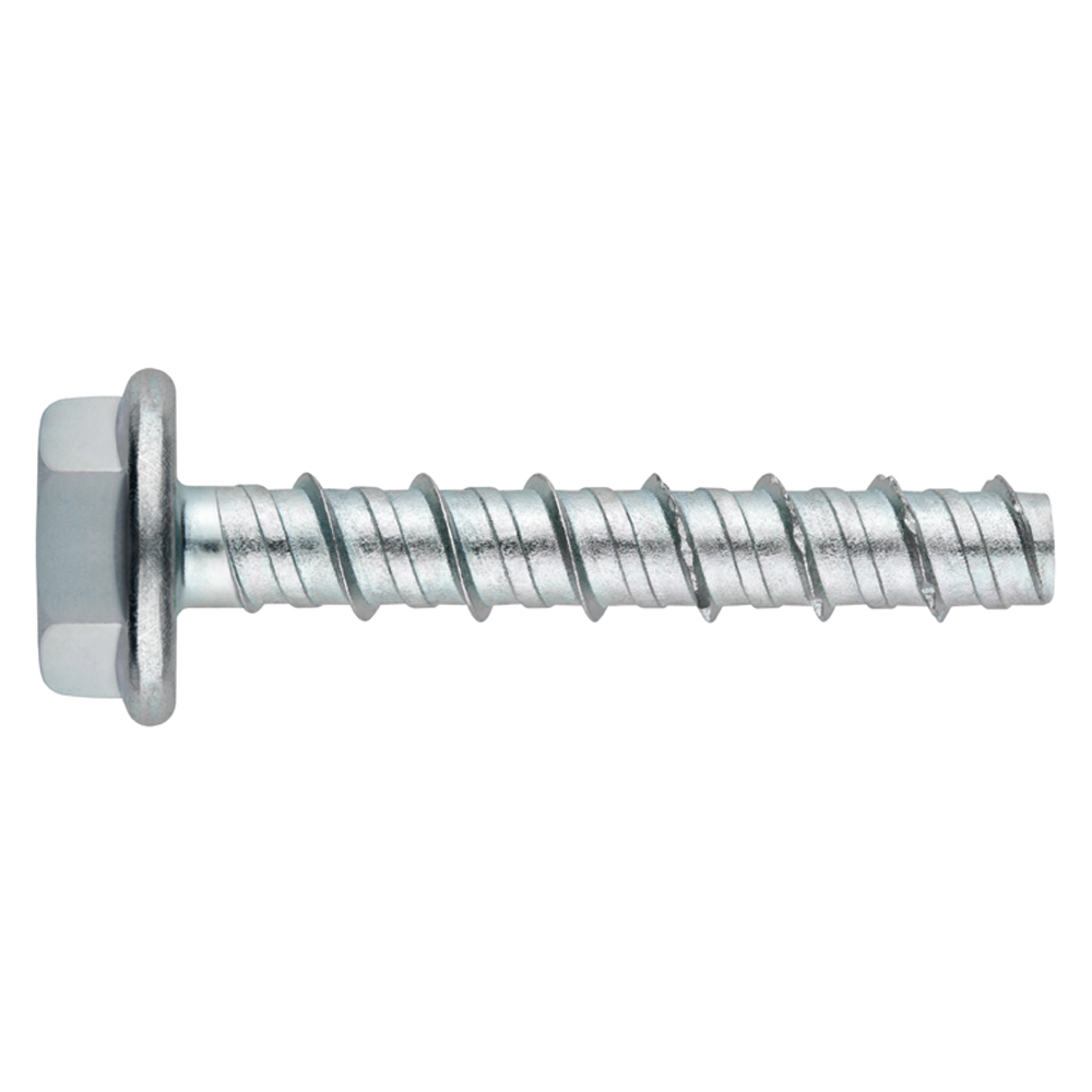 TFJ [CP] Anclaje de fijación directa en hormigón con recubrimiento zincado. Homologado ETE Opt.1. Cabeza hexagonal. Huella TX