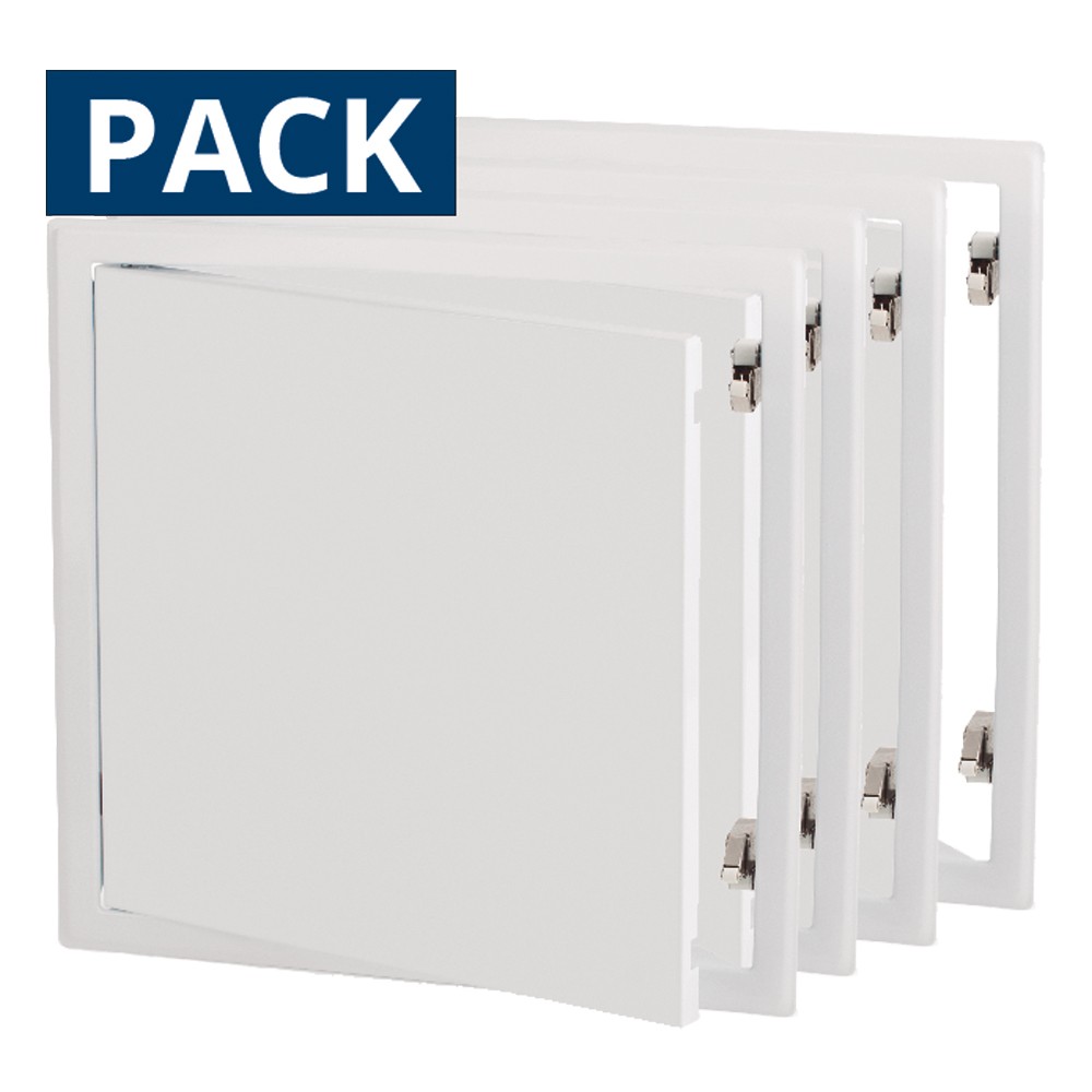 TR-BLP [CP] Trampillas de registro para placa de yeso laminado. Pack trampillas. Lacada blanca (RAL 9016)