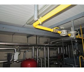 AB-GA [CP] Abrazadera gásmica M8 + M10 amarilla