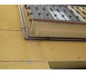 AB-GS [CP] Abrazadera gásmica negra M6 con tirafondo