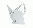 AB-GX [CP] Accesorios para perfiles Indextrut. Abrazadera para guía perforada Indextrut