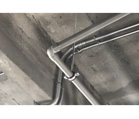 AB-IA [CP] Abrazadera reforzada isofónica M8 abierta