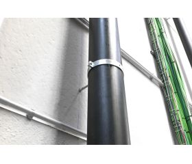 AB-RE [CP] Abrazadera reforzada M8 + M10. Zincada