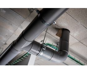 AB-RI [CP] Abrazadera isofónica reforzada M8 + M10. Zincada