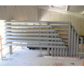 AB-RI [CP] Abrazadera isofónica reforzada M8 + M10. Zincada