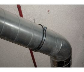 AB-RI [CP] Abrazadera isofónica reforzada M8 + M10. Zincada