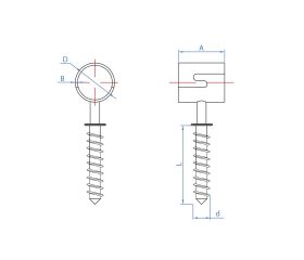 AB-ITS [CP] Abrazadera inoxidable Indextube. Simple