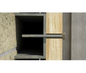 ABA [CP] Tornillo autotaladrante con broca de dos alas, cabeza avellanada. Zincado. Huella PH