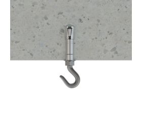AC-GA [CP] Anclaje de acero con aletas para cargas altas. Gancho