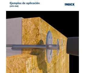 AIS-AM [CP] Arandela de taco metálico para fijación de paneles aislantes