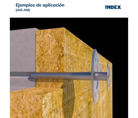 AIS-AM [CP] Arandela de taco metálico para fijación de paneles aislantes