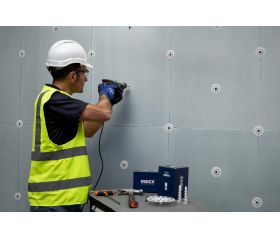 AIS-C [CP] Taco de fijación de paneles aislantes. Taco con clavo de poliamida. Homologado ETE