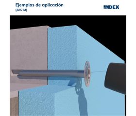 AIS-M [CP] Taco metálico de fijación de paneles aislantes