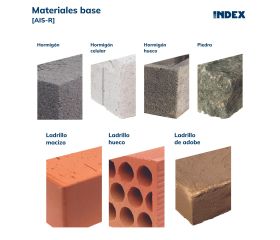 AIS-R [CP] Taco de fijación de paneles aislantes. Rosetón