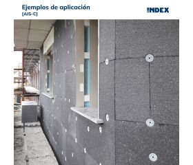 AIS-C [CP] Taco de fijación de paneles aislantes. Taco con clavo de poliamida. Homologado ETE