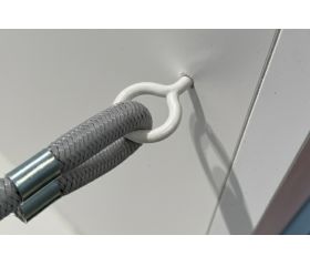 AL-HC B [CP] Hembrillas. Hembrilla cerrada roscada lacada blanca