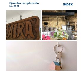 AL-RO B [CP] Alcayatas. Alcayata roscada lacada blanca