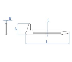 AL-PL [CP] Alcayatas. Alcayata plana
