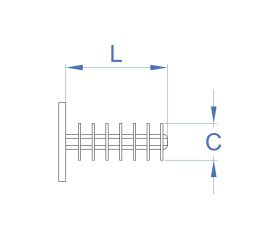 AN-TA [CP] Anclaje para andamios y fachadas. Tapón tapa-agujeros