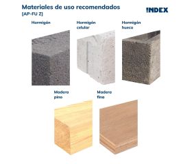 AP-FU Z [CP] Anclajes para postes. En 