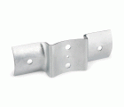 AP-TJ [CP] Anclajes para postes. Abrazadera Tejana para Unión de postes de madera verticales y horizontales