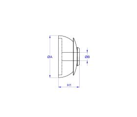 ARPAR [CP] Arandela paraguas. Galvanizada