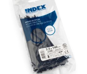 BN-MA [CP] Bridas de nylon colores. Marrón