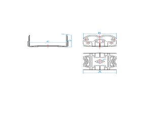 CAB [CP] Caballete para cruce de perfiles