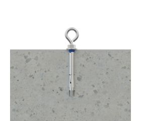 CH-AR [CP] Anclaje camisa antigiro para cargas medias. Argolla