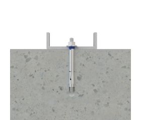 CH-ES [CP] Anclaje camisa antigiro para cargas medias. Espárrago