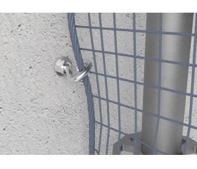 CH-GE [CP] Anclaje camisa antigiro para cargas medias. Gancho espiral