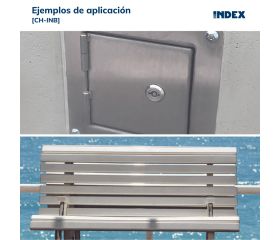 CH-INB [CP] Anclaje camisa antigiro para cargas medias. Cabeza inviolable zincada. Homologado ETE Opt.7