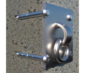 CH-INB [CP] Anclaje camisa antigiro para cargas medias. Cabeza inviolable zincada. Homologado ETE Opt.7