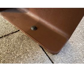 INV N [CP] Tornillo inviolable. Huella TX. Zincado negro