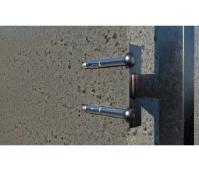 CH-INN [CP] Anclaje camisa antigiro para cargas medias. Cabeza inviolable zincada negra. Homologado ETE Opt.7