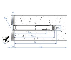 CH-PI [CP] Anclaje camisa antigiro para cargas medias. Cabeza plana inoxidable A2. Homologado ETE Opt.7