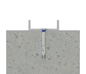 CH-PL [CP] Anclaje camisa antigiro para cargas medias. Cabeza plana. Homologado ETE Opt.7