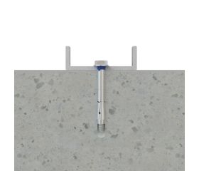 CH-TO [CP] Anclaje camisa antigiro para cargas medias. Tornillo hexagonal 6.8. Homologado ETE Opt.7